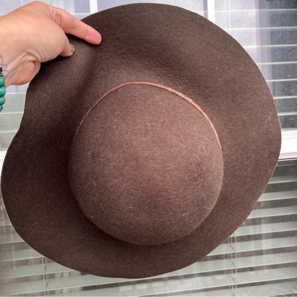 Charming Charlie wool felt floppy boho hat - Picture 6 of 10
